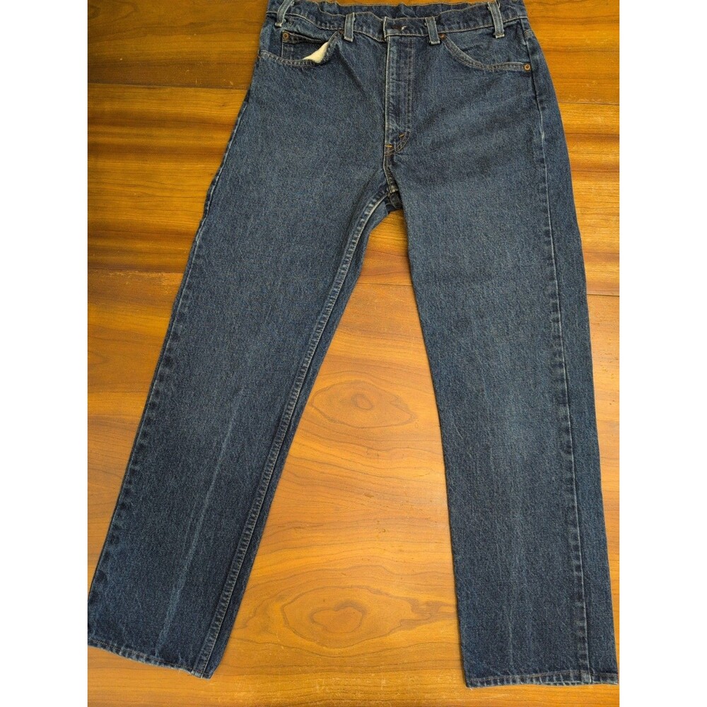 Levi's 505 70s Jeans Mens 28x32 Blue Vintage Orange Tab Straight 20505-0217 USA